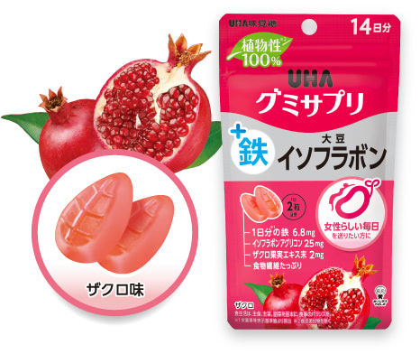 グミサプリ 鉄＋大豆イソフラボン