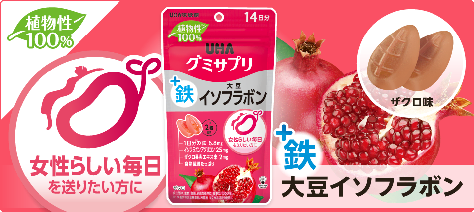 鉄+大豆イソフラボン